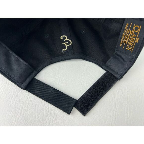 Yuppong MOOD The Classics 100% Cotton Black Adjustable Hat Cap - Picture 9 of 9